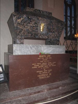 베스테로스 대성당에 있는 에리크의 석관