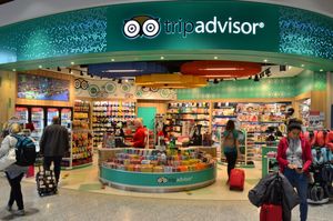 토론토 피어슨 국제공항에 있는 Tripadvisor 매장