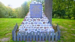 1000년 슈프로타바(당시 일라바)에서 오토 3세 황제와 볼레스와프 1세 용감한 자의 만남을 기념하는 기념비