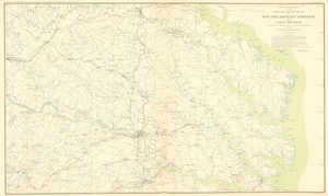 버지니아 남동부 지도