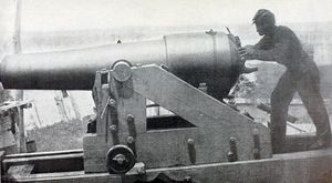 "휘슬링 딕"(Whistling Dick)은 포탄이 내는 특이한 소리 때문에 붙여진 이 남부군 18파운드포의 이름이다. 이 포는 비크스버그에서 미시시피 강을 향한 방어 포대의 일부였다. 1863년 5월 28일, 이 포의 사격으로 USS 시카고가 침몰했다.