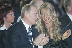 블라디미르 푸틴과 데멘티예바