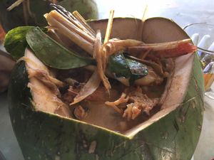 글로리 카페 코코넛 새우 미