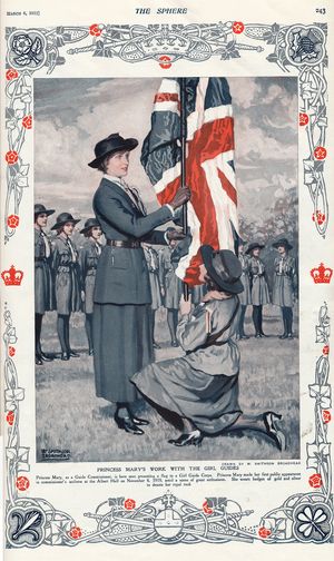 메리 공주와 걸스카우트 단원들, 1922년