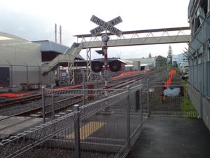 경보기만 있는 건널목 (뉴질랜드)