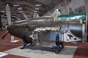 애국자 공원(Patriot Park)의 일류신 Il-2(c/n 7826) 전방 동체