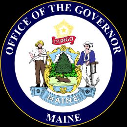 메인 주지사 인장