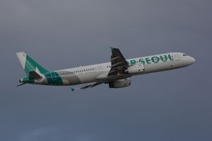 에어서울의 에어버스 A321 기종