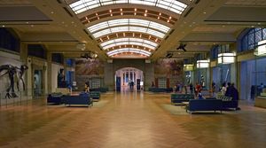 박물관 로비인 새뮤얼 홀 커렐리 갤러리(Samuel Hall Currelly Gallery)에는 박물관 소장품 중 일부가 전시되어 있다.