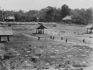 1868년 사진, 전투 후 우에노의 파괴 상황