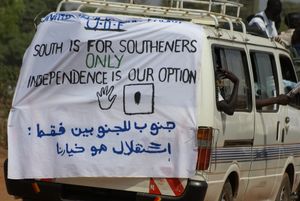 "남쪽은 남쪽 사람들을 위한 곳" – 내전의 긴장이 투표에 영향을 미쳤다.