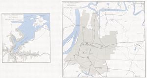 국립 타이완 사범대학(和平東路에 '대학'으로 표기됨)을 포함한 지도 (1950년대)