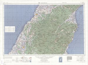 新店}})이 포함된 지도 (1954)