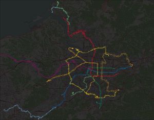 타이베이 첩운 노선도