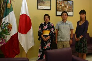 몬테레이의 일본계 멕시코인 청소년