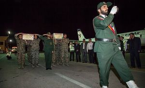 2016년 8월, 이란의 사망자들이 케르만샤로 돌아오는 모습