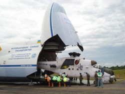 국제연합 평화유지활동에 제공된 Mi-24RKhR