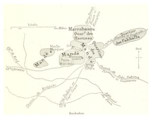 1892년 봉두쿠 지도