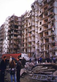 1999년 러시아 아파트 폭탄 테러의 여파