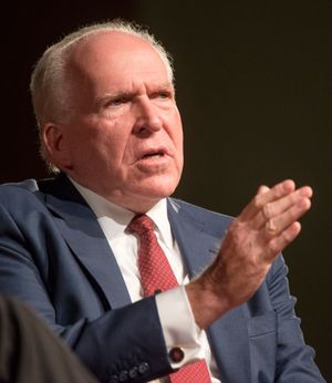 2018년 10월 24일 LBJ 대통령 도서관에서 브레넌