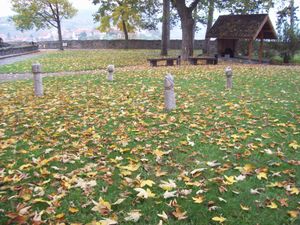 성채 내 오스만 무덤