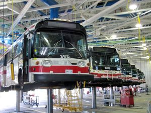 마운트데니스 차고지