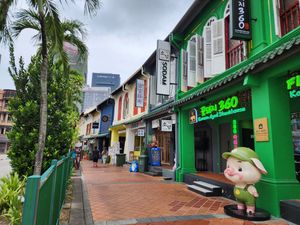 싱가포르 탄종 파가르 로드를 따라 위치한 한국 식당들