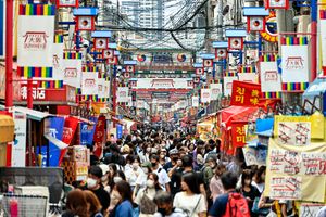 오사카 코리아타운 상점가