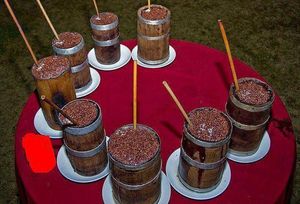 통바: 림부족(Limbu people) 스타일의 따뜻한 기장 맥주