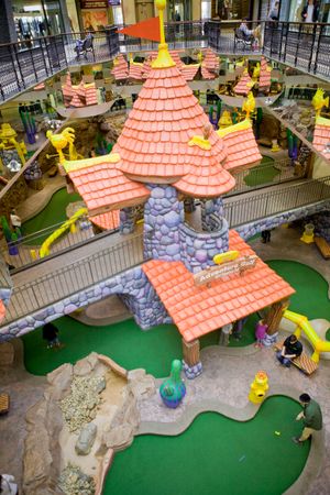 2015년 10월 12일 상층부에서 바라본 프로페서 WEM 어드벤처 골프