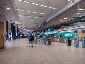 2023년 터미널의 체크인 데스크