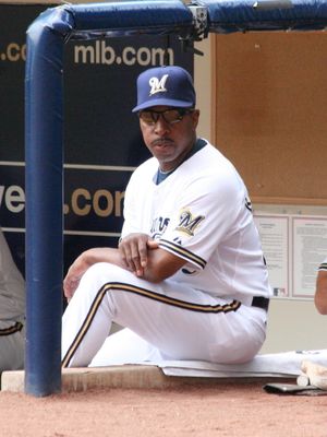 밀워키 브루어스 코치 시절(2009년 7월 26일)