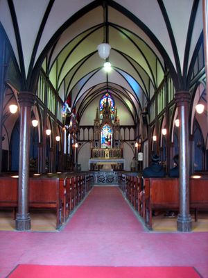 Inside of Ōura Church