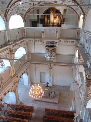 1590년에 건립된 독일 빌헬름스부르크 성의 예배당