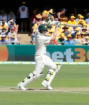 스티브 스미스는 2016년 오스트레일리아가 8/624로 선언한 경기에서 165점을 기록했다.