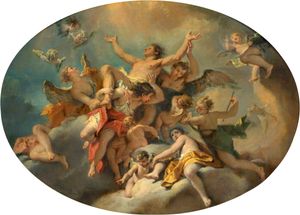 세바스티아노 리치(Sebastiano Ricci), 성 세바스티아노의 신격화(Apotheosis of Saint Sebastian), 1725
