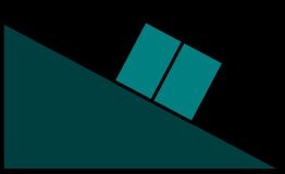 FN은 물체에 작용하는 수직항력을 나타낸다.