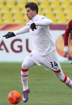 2012년, 올림피아코스 FC에서의 미랄라스