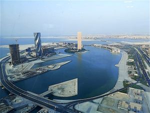 바레인 만 전경