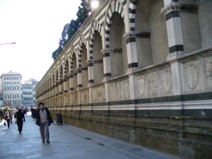 아벨리 거리에서 본 모습