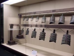 상하이 박물관에 있는 진후소 편종