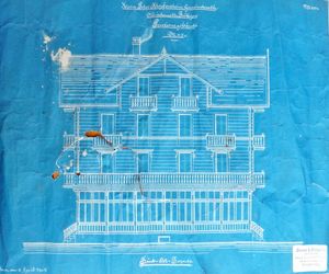 건축 도면, 독일, 1902년