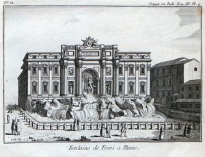 J. 라랑드의 '이탈리아를 여행하는 프랑스인'(1769)에 나오는 분수
