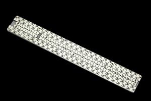 1914년부터 1940년까지 스위스 군대가 계산 보조 도구로 사용한 암호 슬라이드 룰.