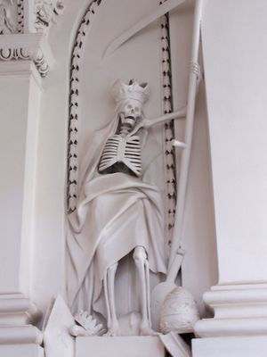 죽음의 보편성을 상기시키는 죽음의 춤, 빌뉴스 성 베드로 성 바오로 성당