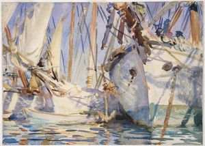 존 싱어 사전트(John Singer Sargent), 화이트 쉽스(White Ships). 브루클린 미술관(Brooklyn Museum)