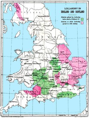 중세 잉글랜드와 중세 스코틀랜드에서의 롤라르드파 전파