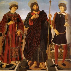 포르투갈 추기경 제단화(Cardinal of Portugal's altarpiece), 1466년경