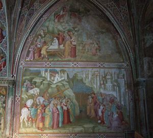 산 프란체스코 교회의 프레스코화