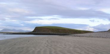 아일랜드 클루 만(Clew Bay)의 잠긴 드럼린